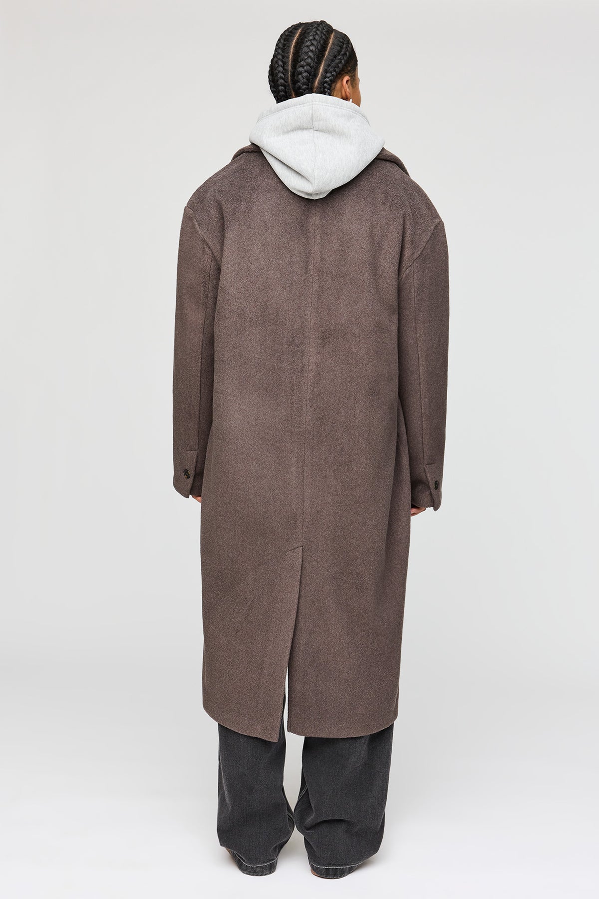 Alt View 3. Oversized Dress Coat - Taupe