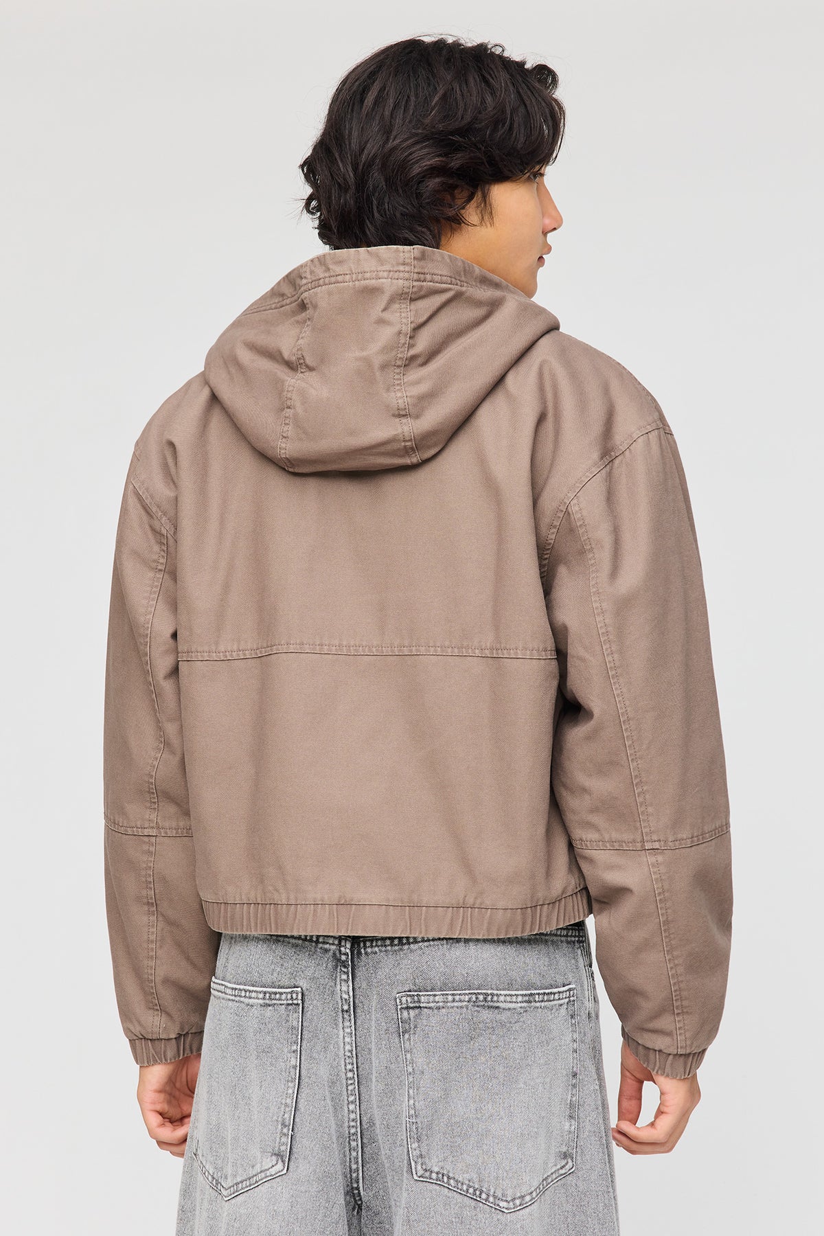 Vue alternative 2. Blouson aviateur délavé