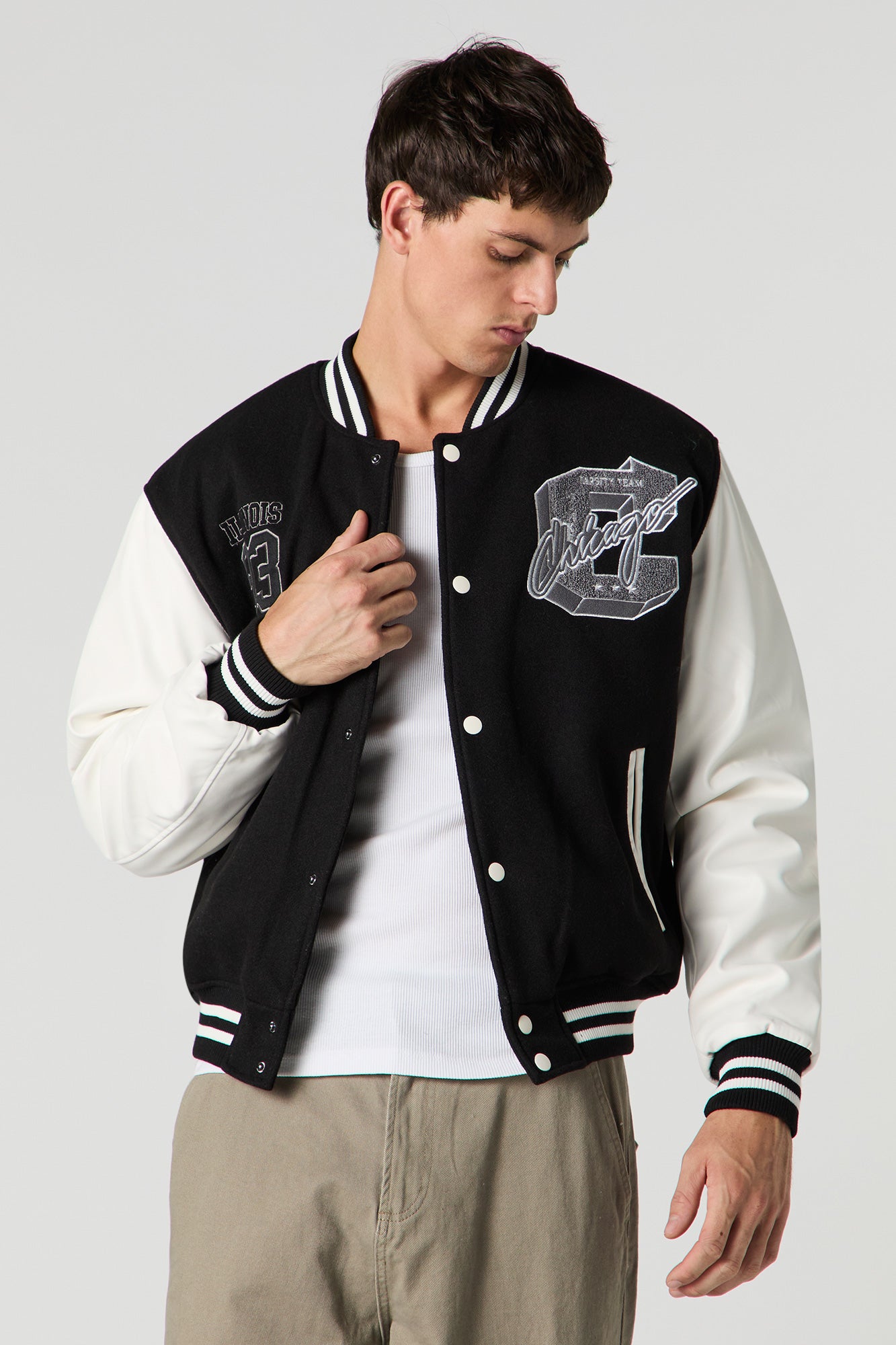 【専用】Armillary APPLE PATCH VARSITY JACKET Embroidered Varsity Jacket – Urban Planet