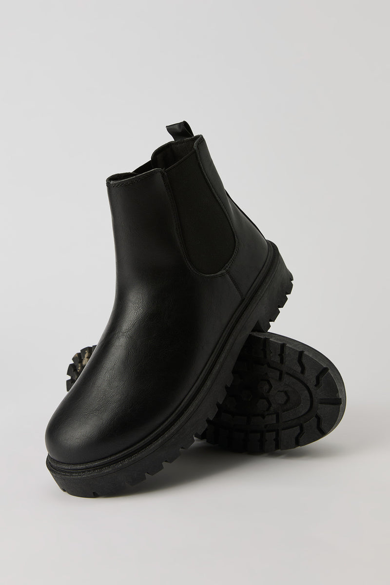 Bottes Chelsea en similicuir