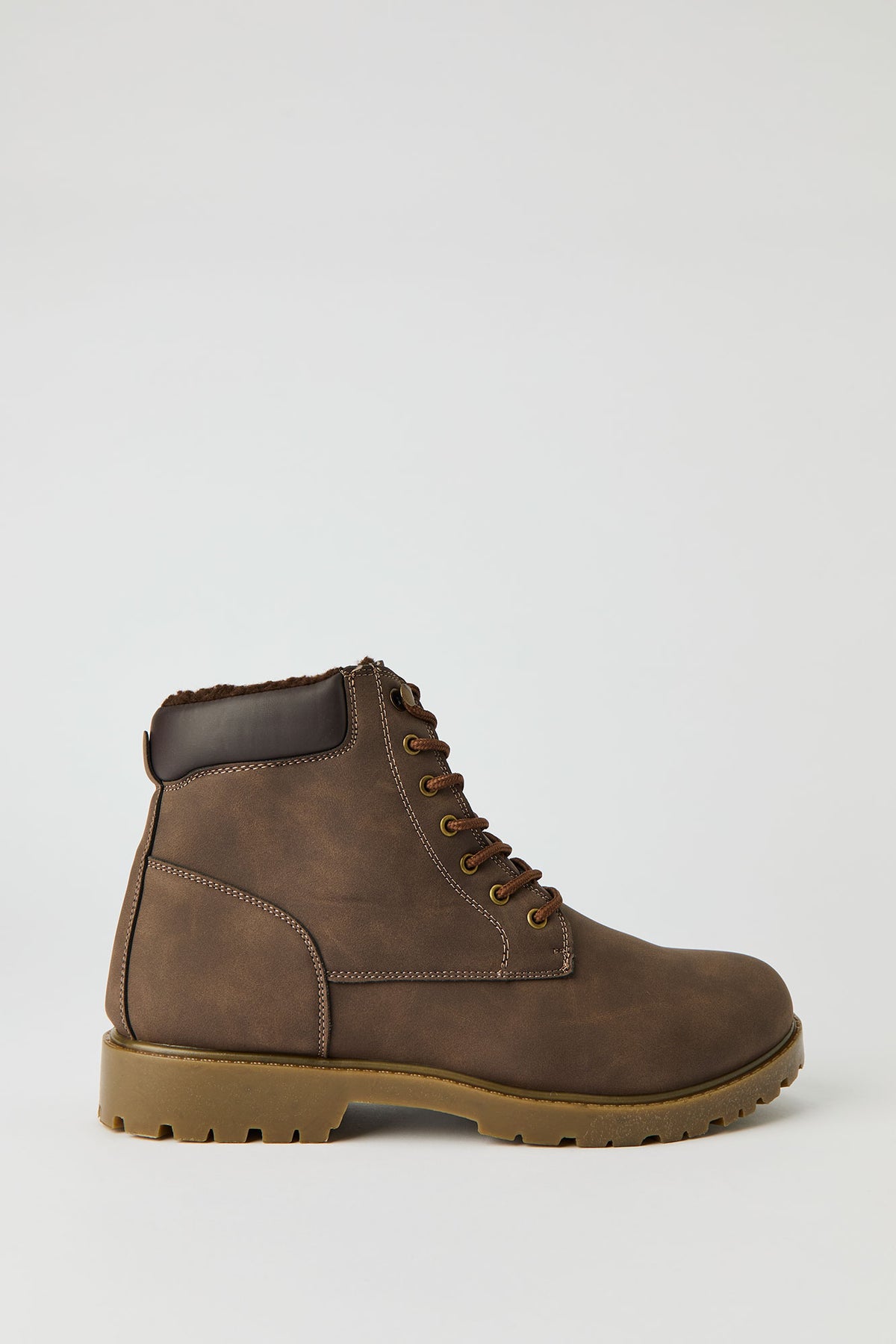 Bottes de randonnée doublées de similifourrure