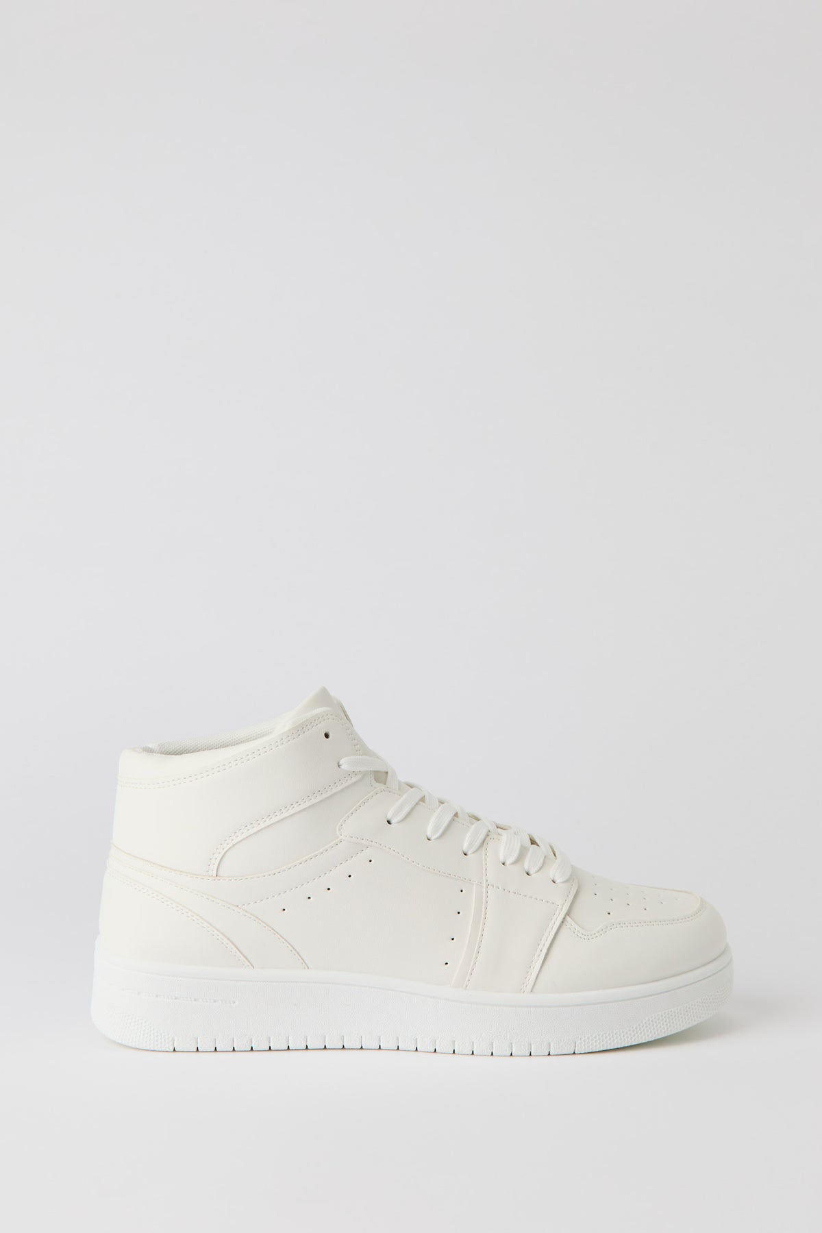 High Top Sneakers - White