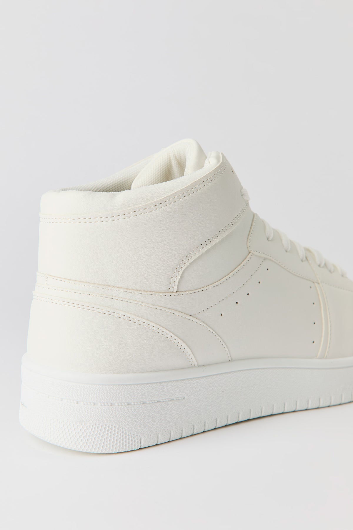 Alt View 3. High Top Sneakers - White