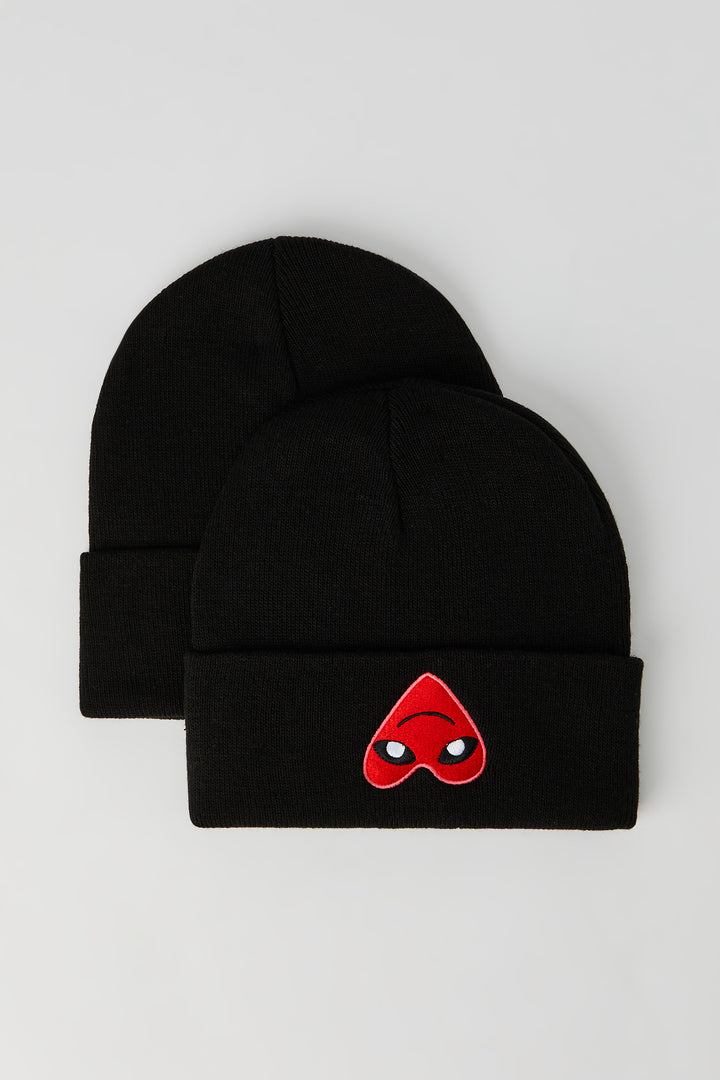 Tuque avec motif brodé (Paquet de 2)