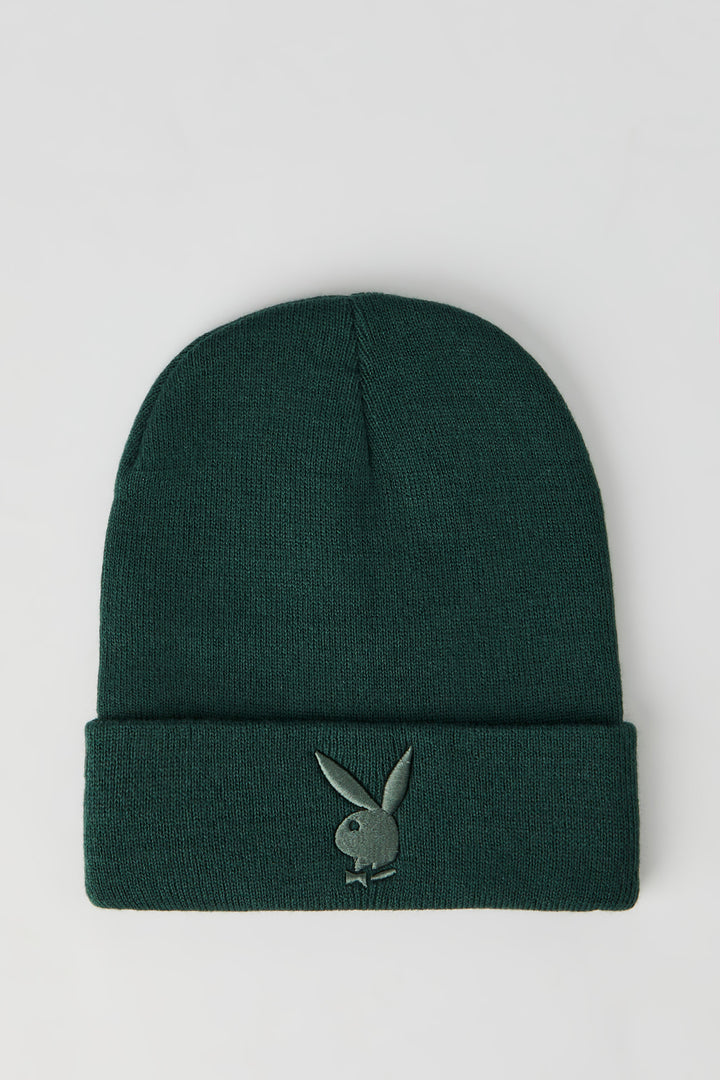 Tuque avec motif brodé Playboy