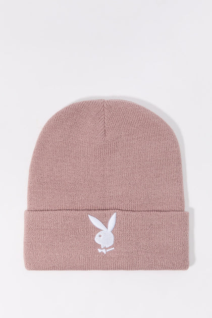 Tuque avec motif brodé Lapin Playboy