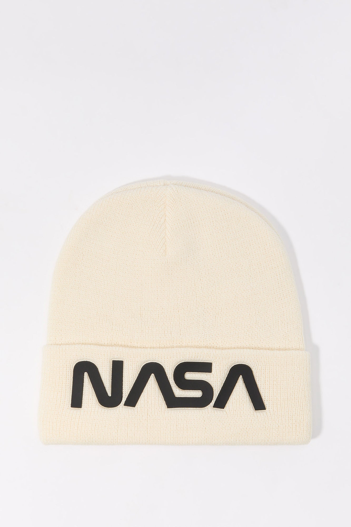 Tuque en tricot à imprimé NASA