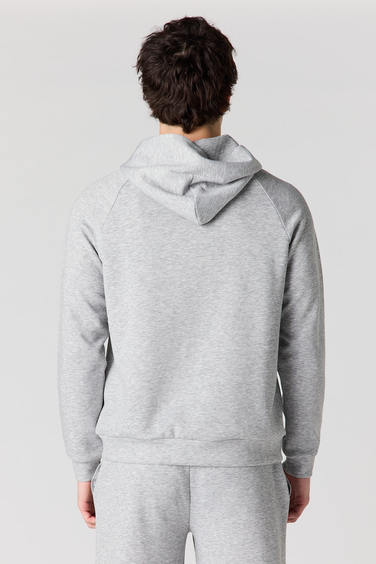 Alt View 2. U/A Scuba Hoodie - Heather Grey