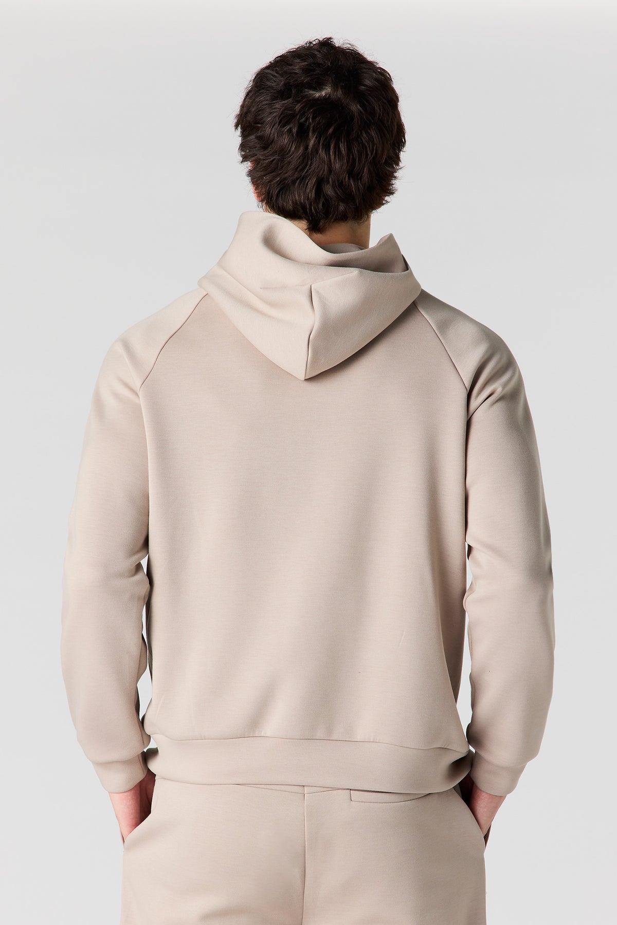 Alt View 2. U/A Scuba Hoodie - Oatmeal