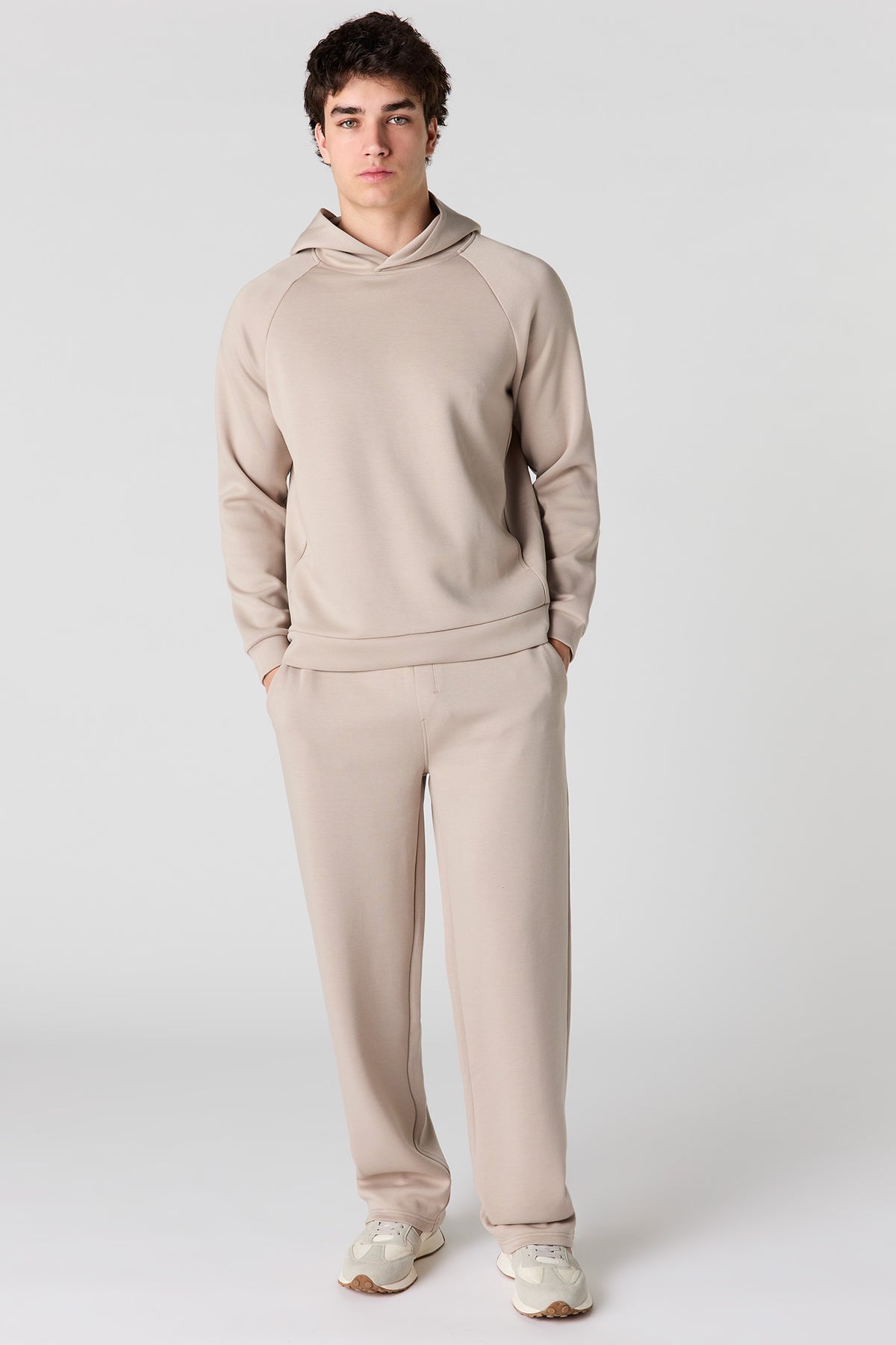 Alt View 3. U/A Scuba Hoodie - Oatmeal