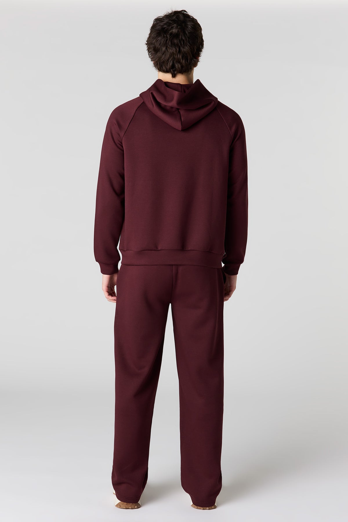 Alt View 3. U/A Scuba Wide Pant - Dark Red