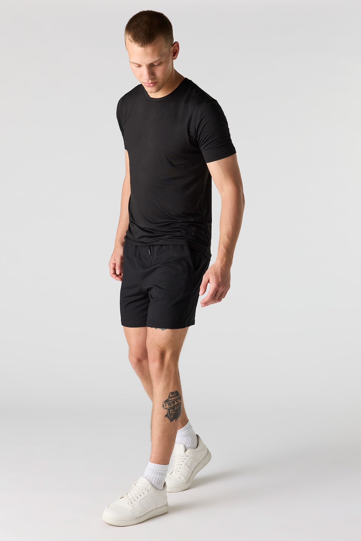 Alt View 2. U/A PowerSoft Short 5” - Black