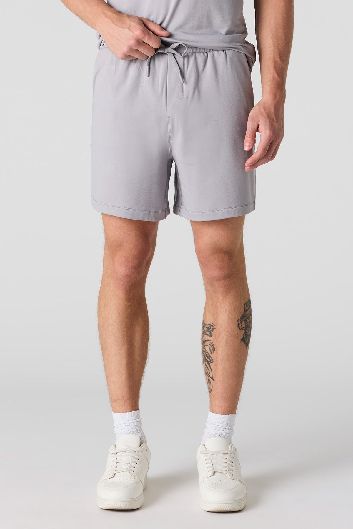 U/A PowerSoft Short 5” - Light Grey
