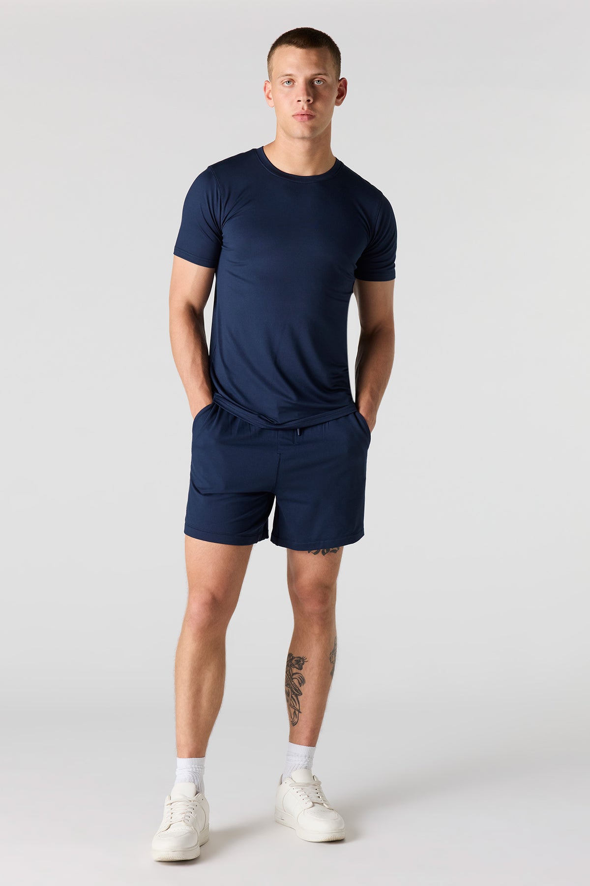 Alt View 2. Active Power Soft Short - Navy