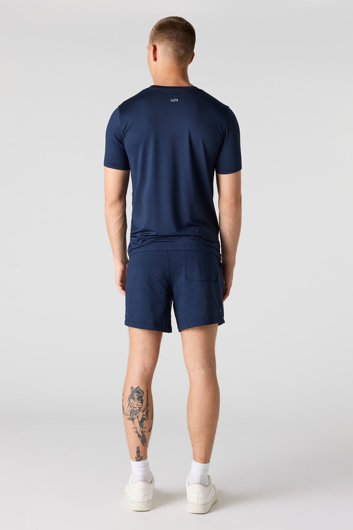 Alt View 3. Active Power Soft Short - Navy