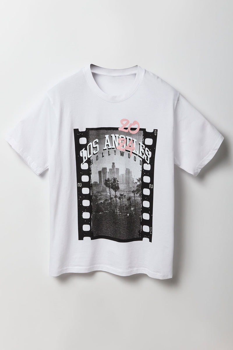 T-shirt à imprimé Los Angeles