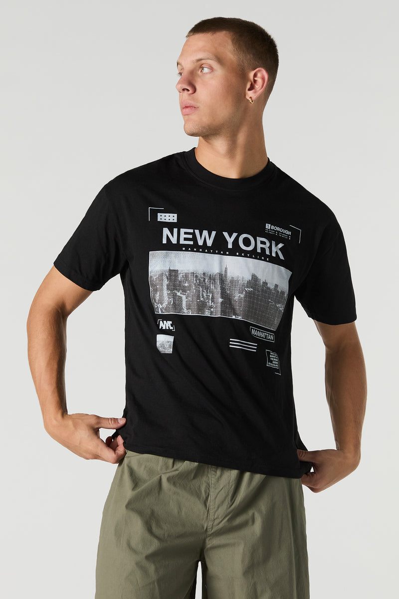 Manhattan New York Graphic T-Shirt