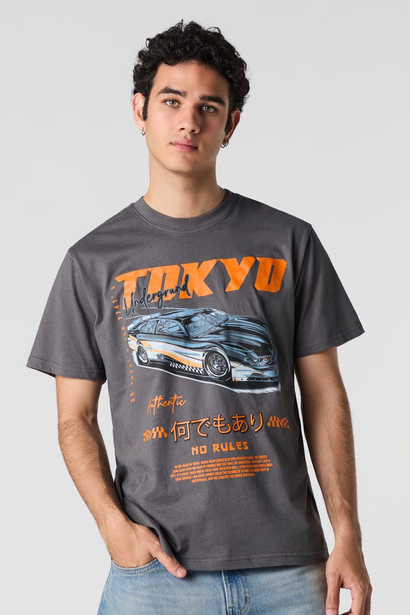 T-shirt à imprimé Tokyo