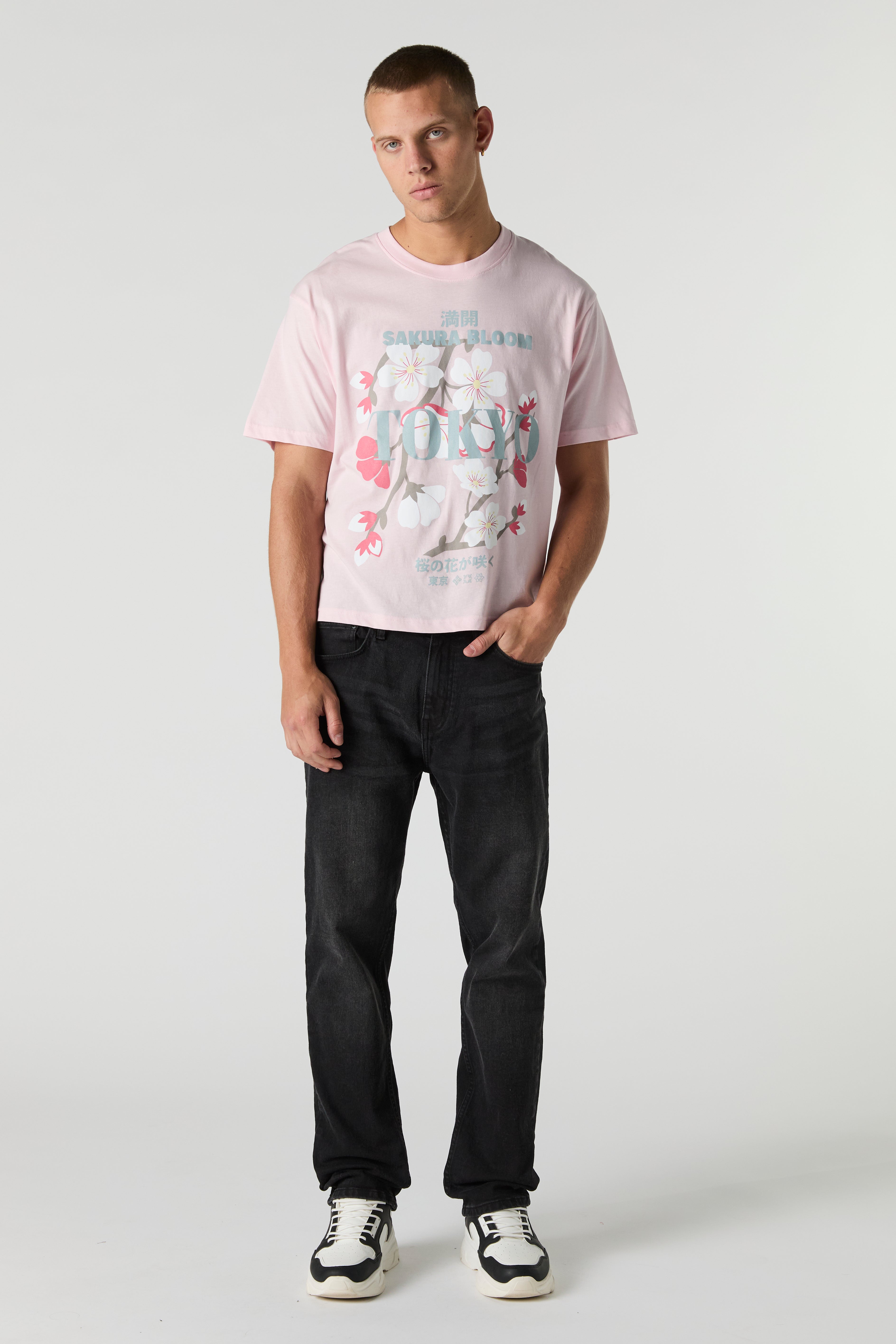 Tokyo Sakura Graphic T-Shirt – Urban Planet