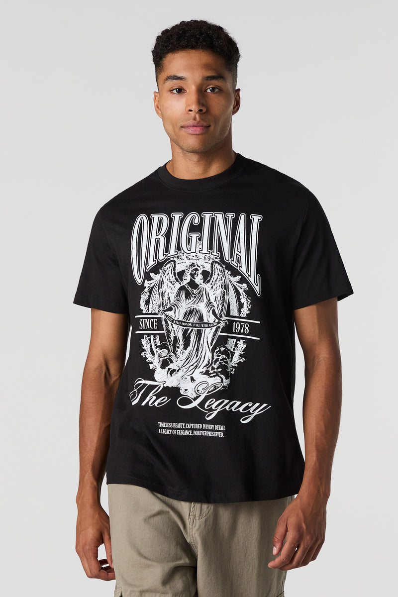 Angel Graphic Boxy T-Shirt
