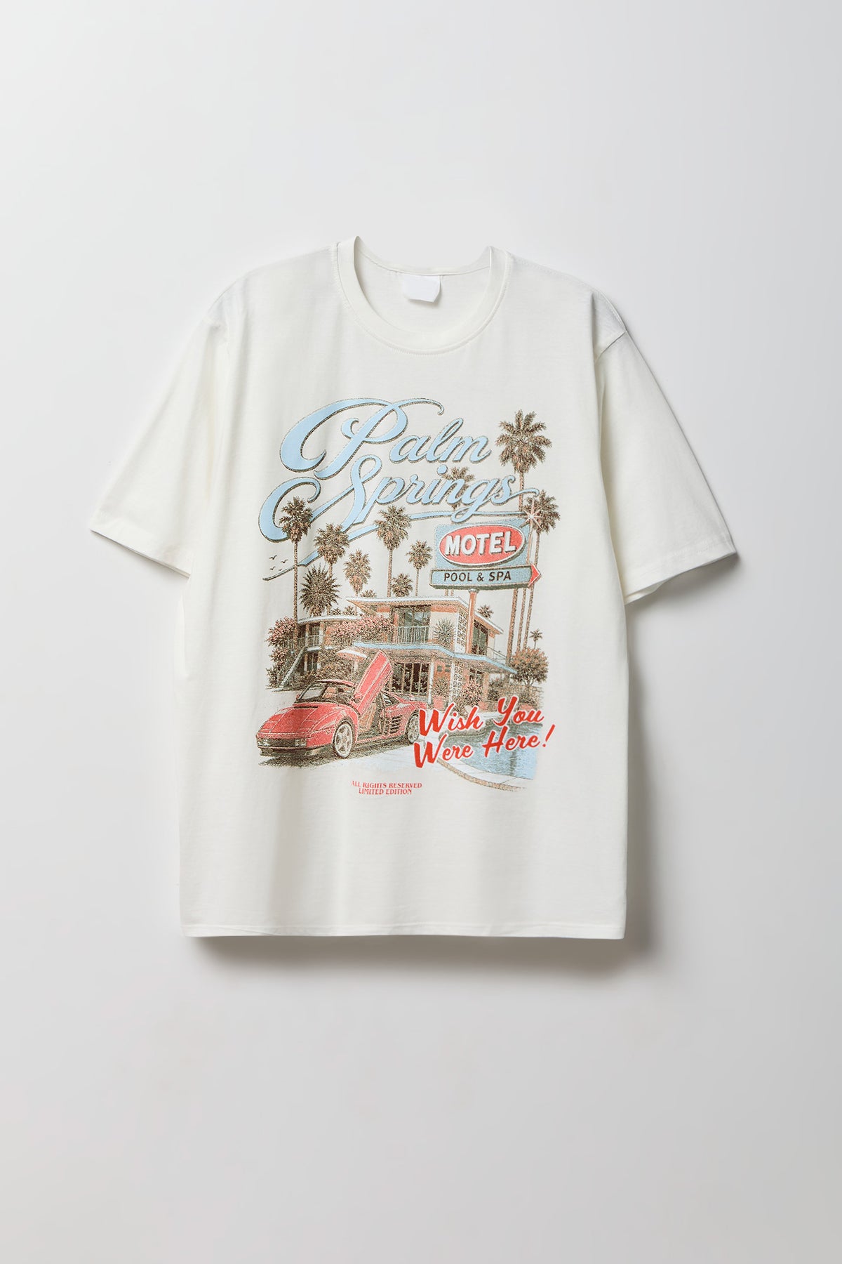 Monte Carlo Graphic T-Shirt - Off White