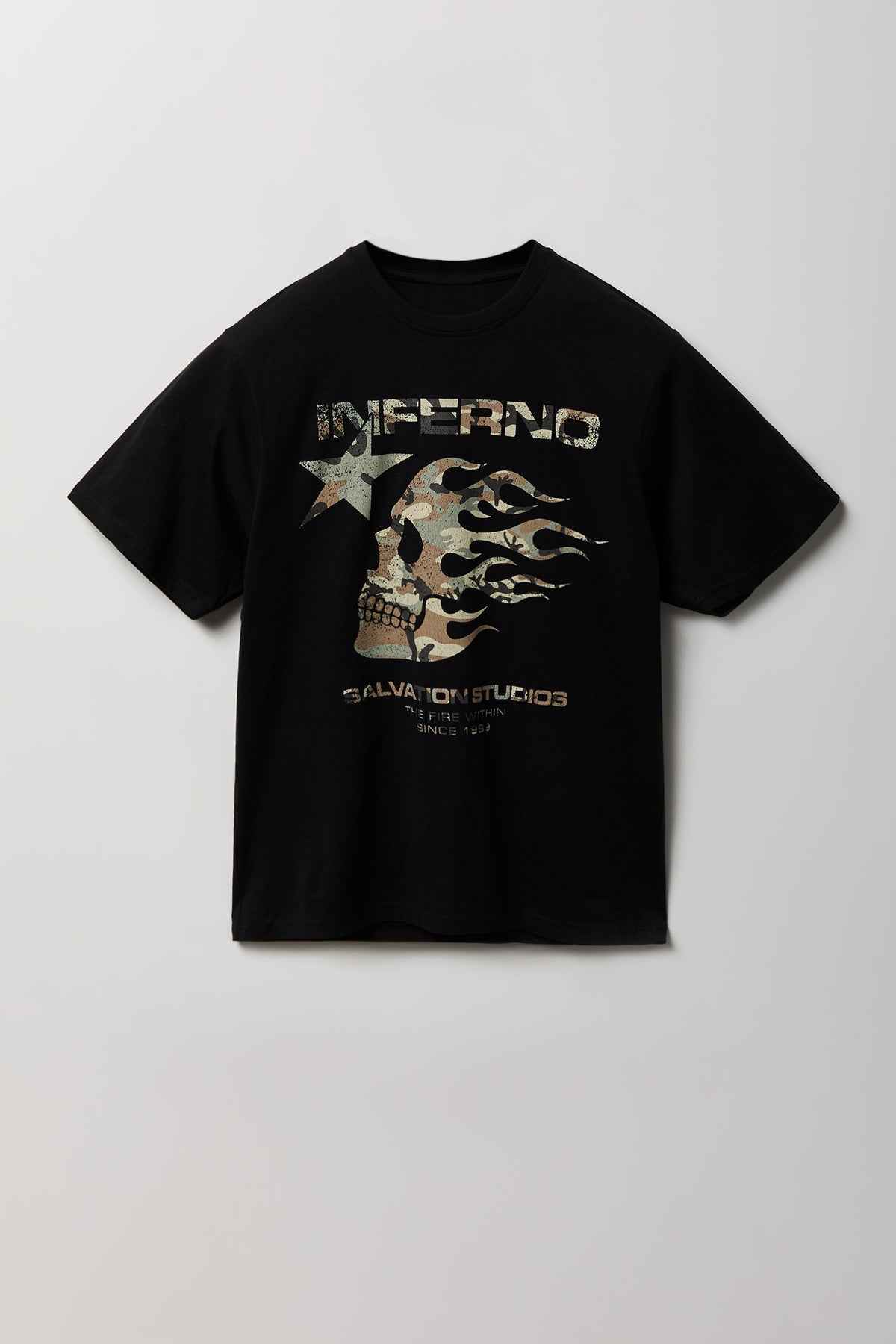 T-shirt à imprimé Crâne