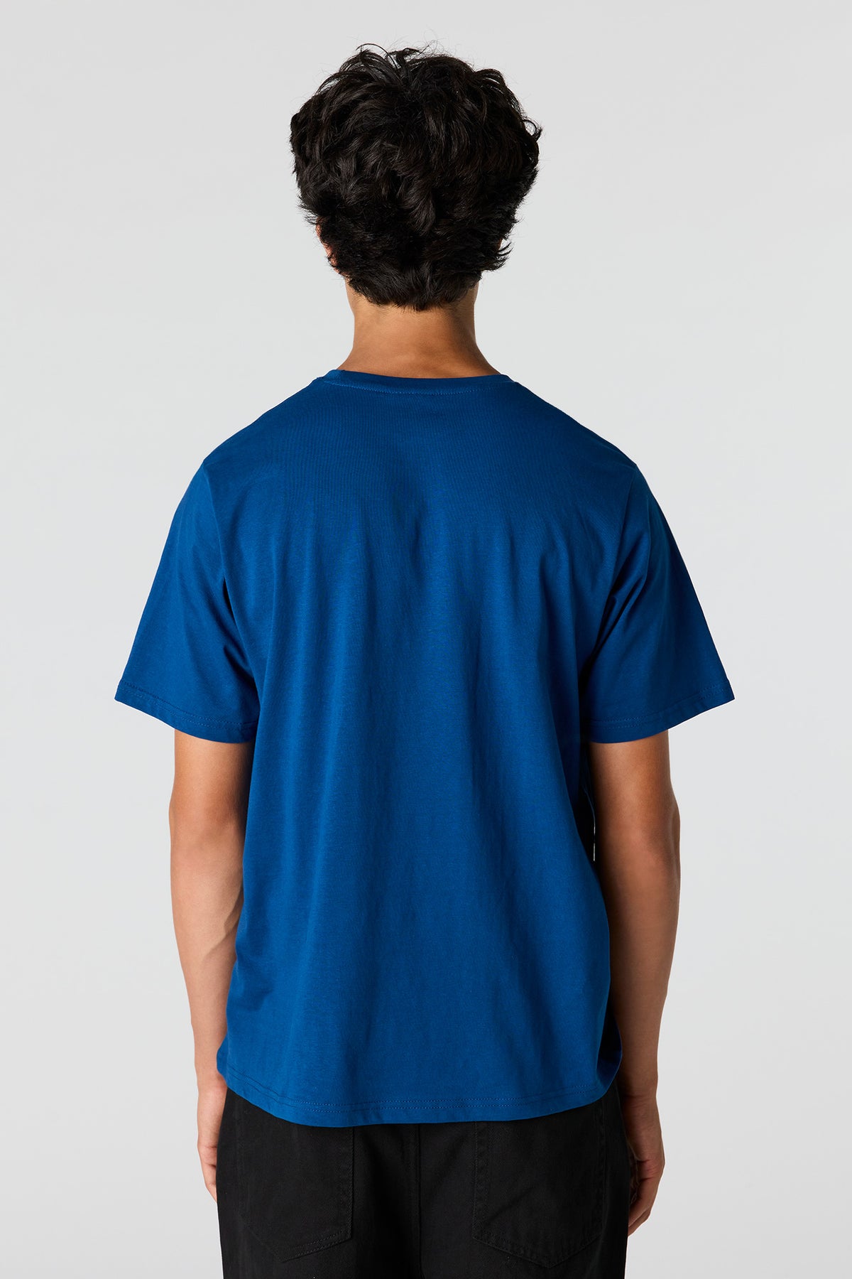 Alt View 2. Butterfly Graphic T-Shirt - Navy