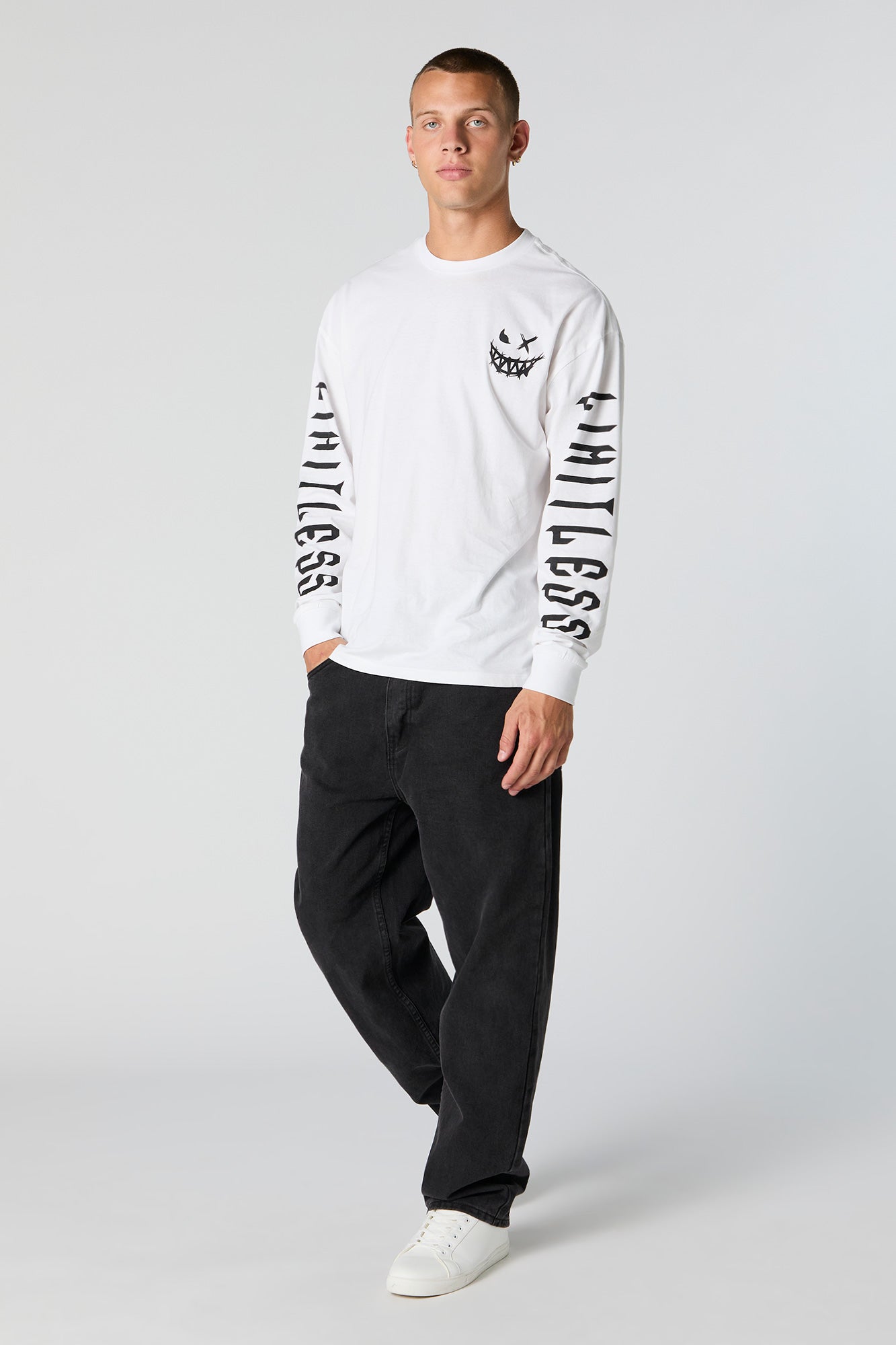 Limitless Graphic Long Sleeve Top