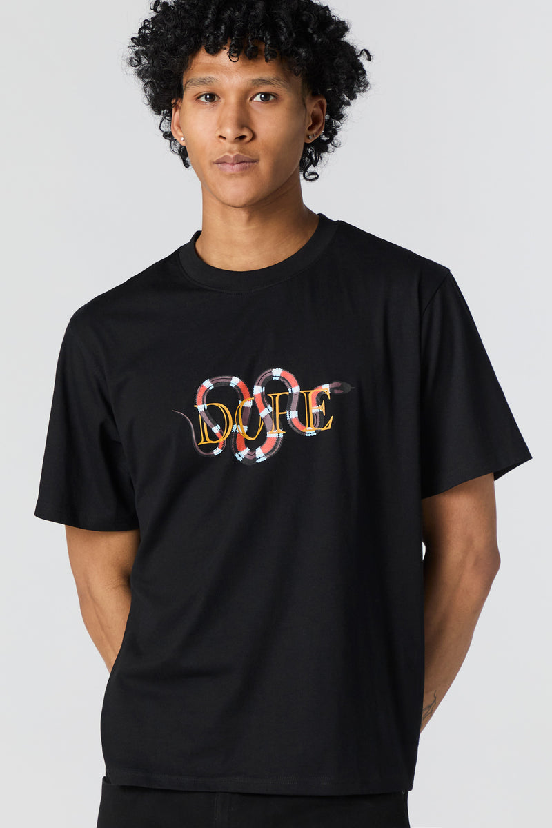 T-shirt à imprimé Dope Snake