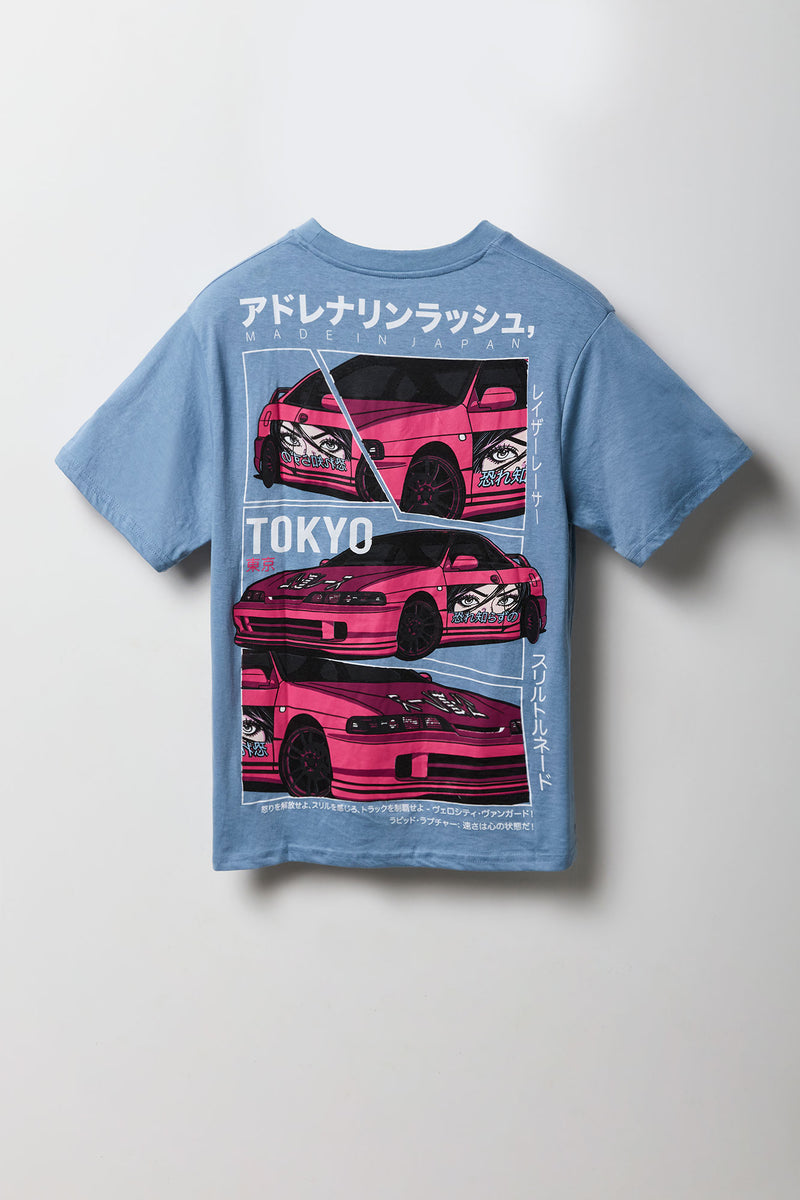 T-shirt à imprimé Tokyo Car