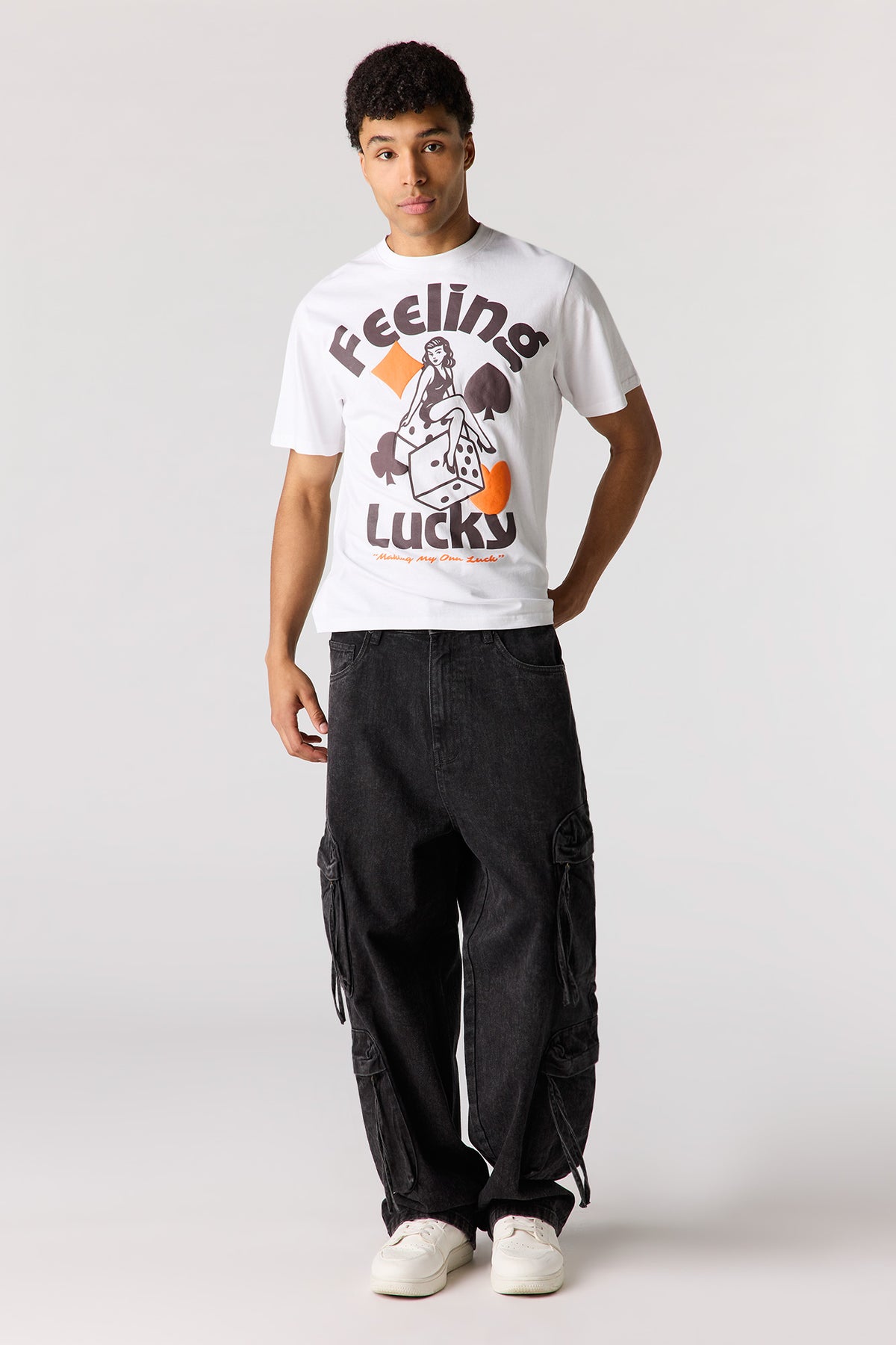 Alt View 3. Graphic T-Shirt - White