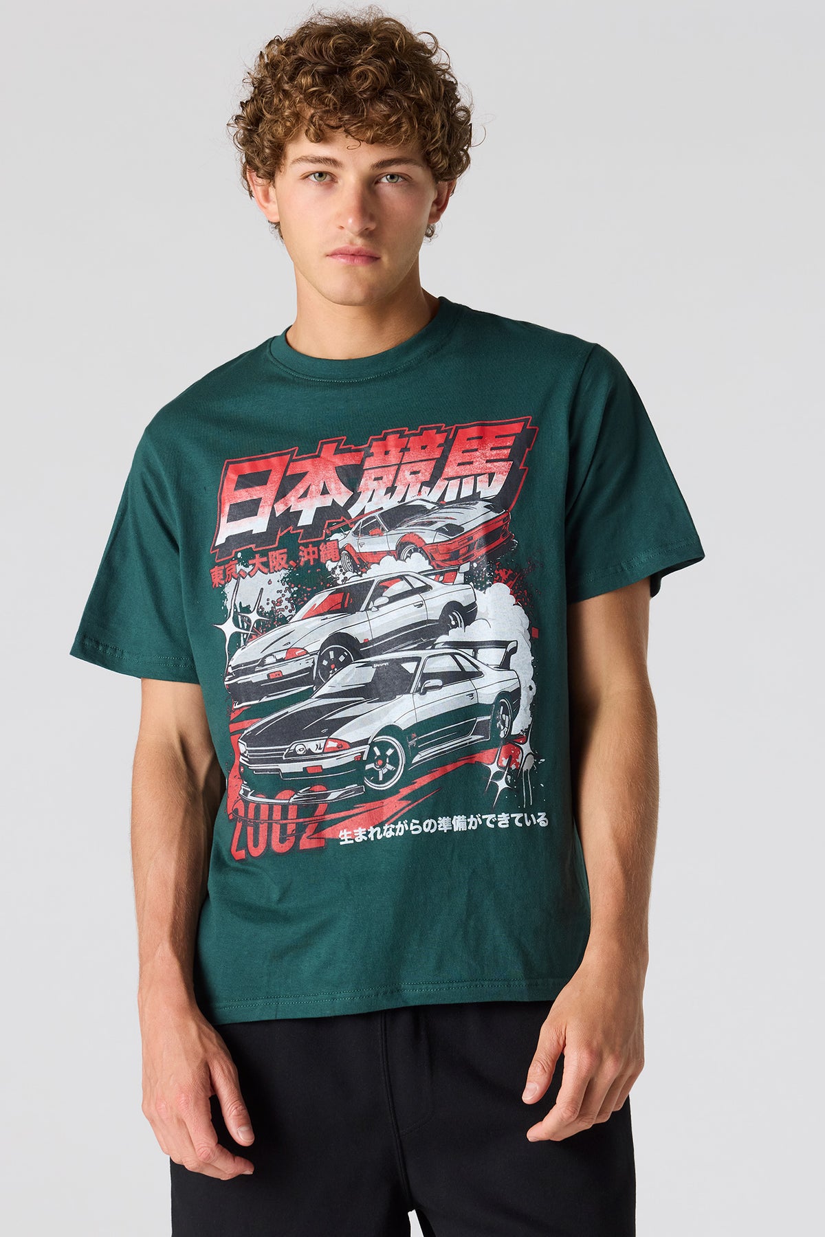 T-shirt à imprimé Racing