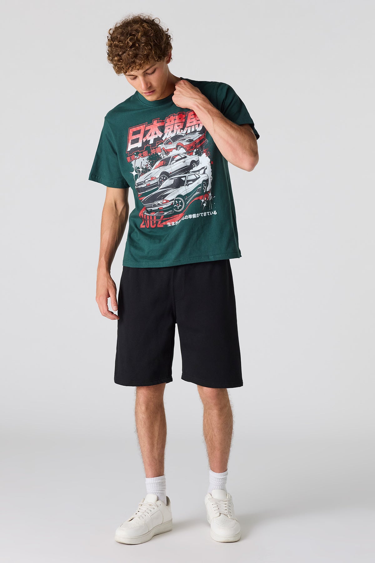 Vue alternative 3. T-shirt à imprimé Racing