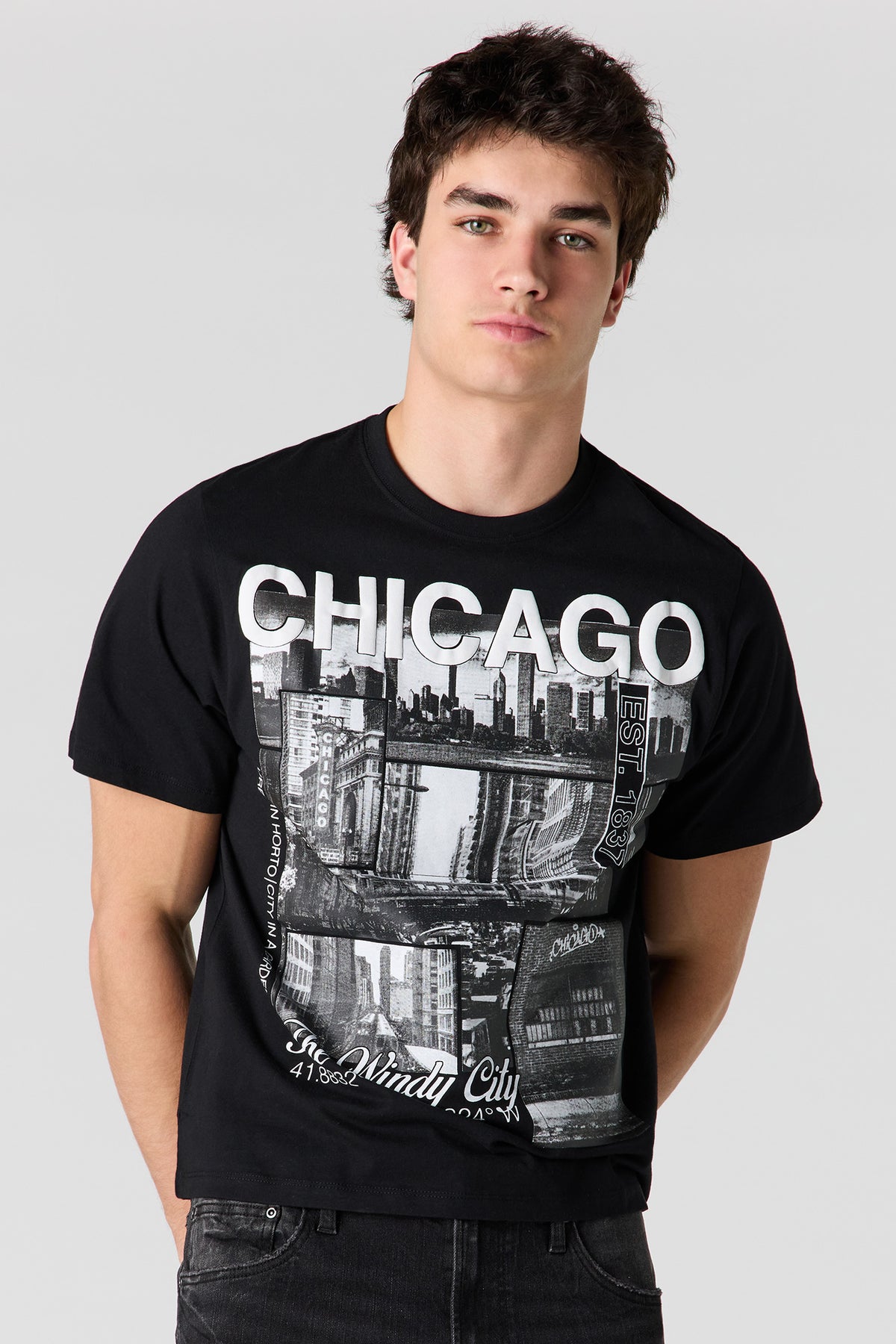 T-shirt à imprimé City
