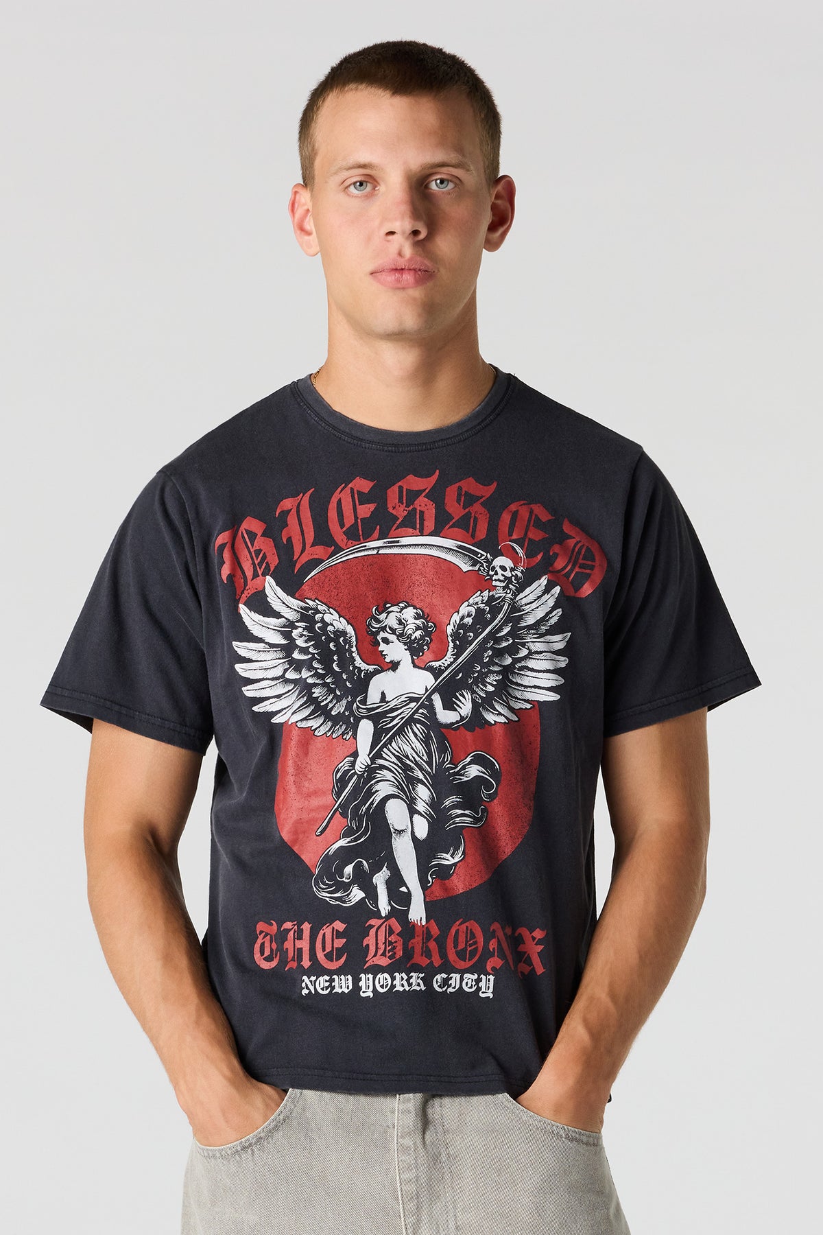 T-shirt à imprimé Angel