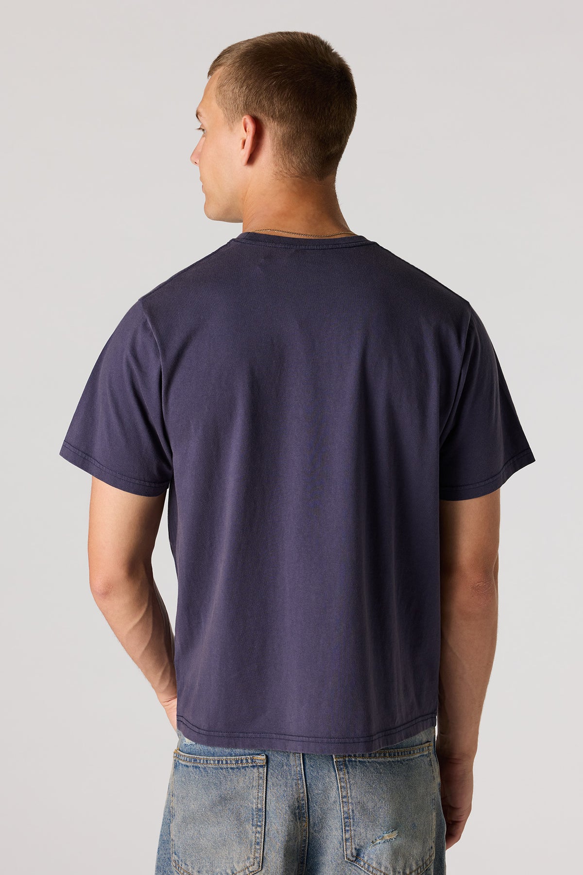 Alt View 2. City Graphic T-Shirt - Ocean Blue