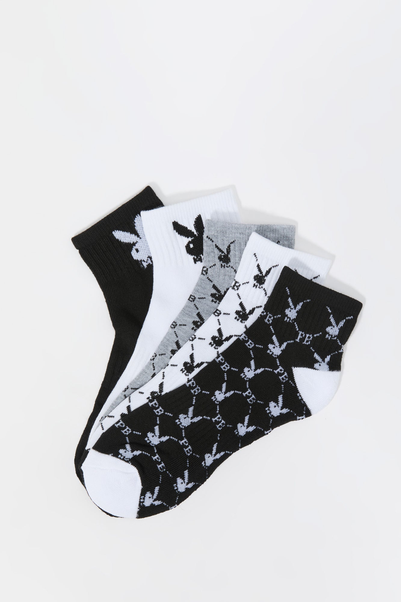 Playboy Ankle Socks (5 Pack)