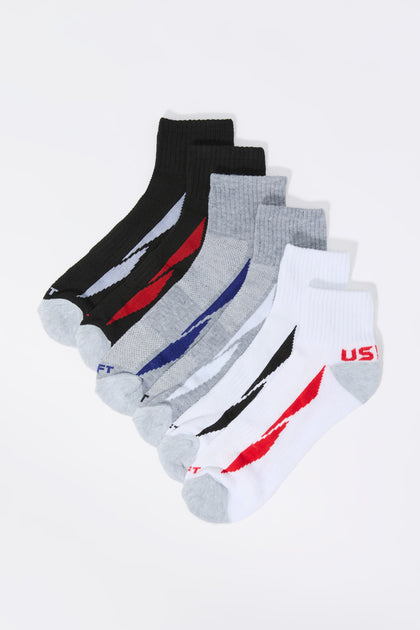 Socquettes sport assorties (6 paires)