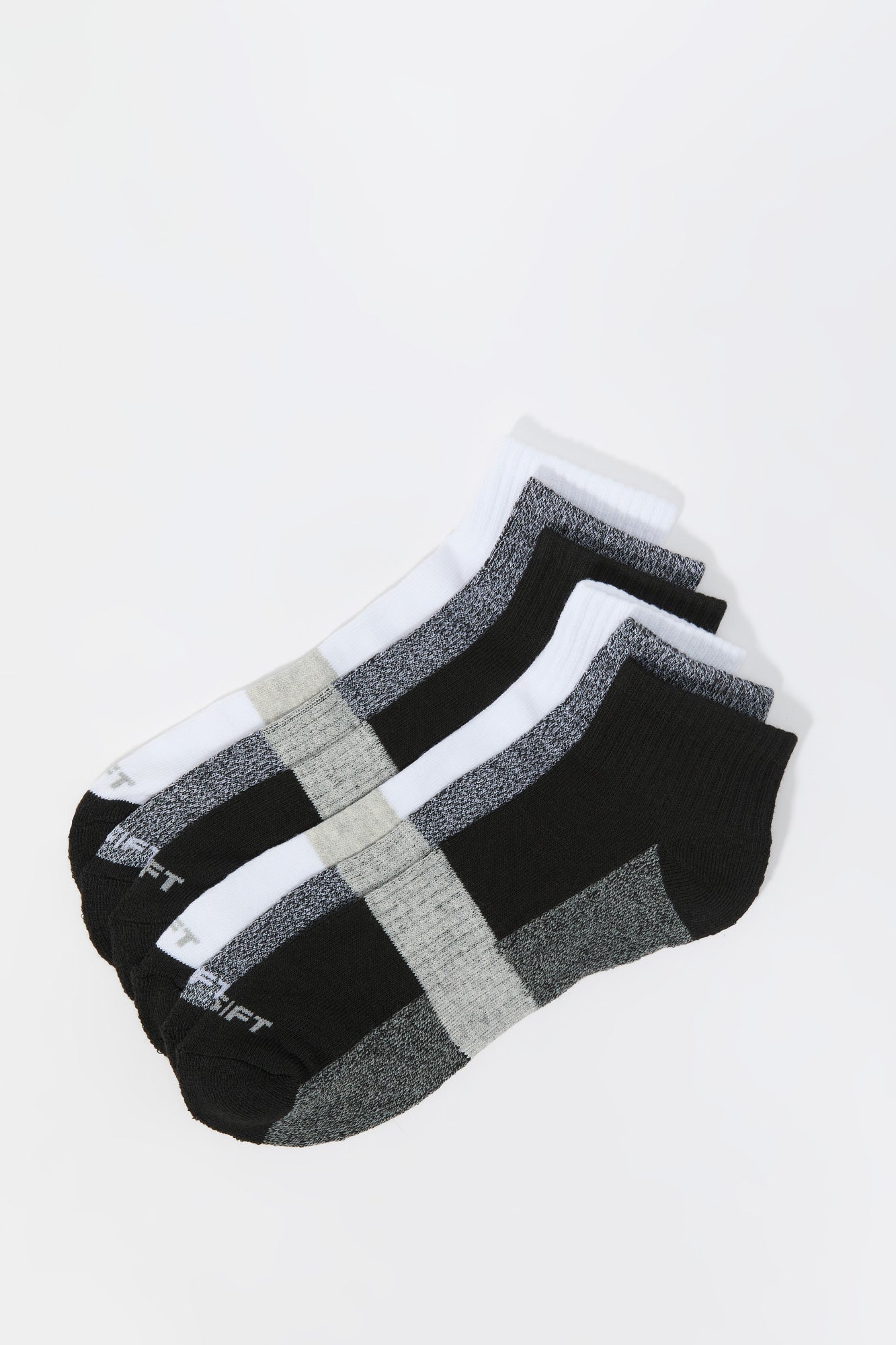 Assorted Athletic Quarter Socks (6 Pack