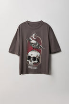 Spooky Graphic Boxy T-Shirt