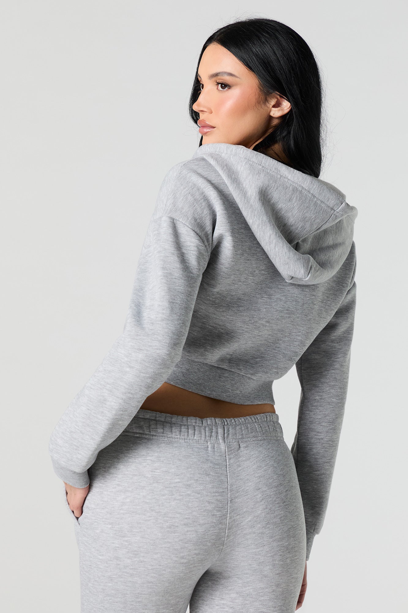 トップス CROPPED HOODIE ZIP-UP / CHA CROPPED HOODIE ZIP-UP / CHA