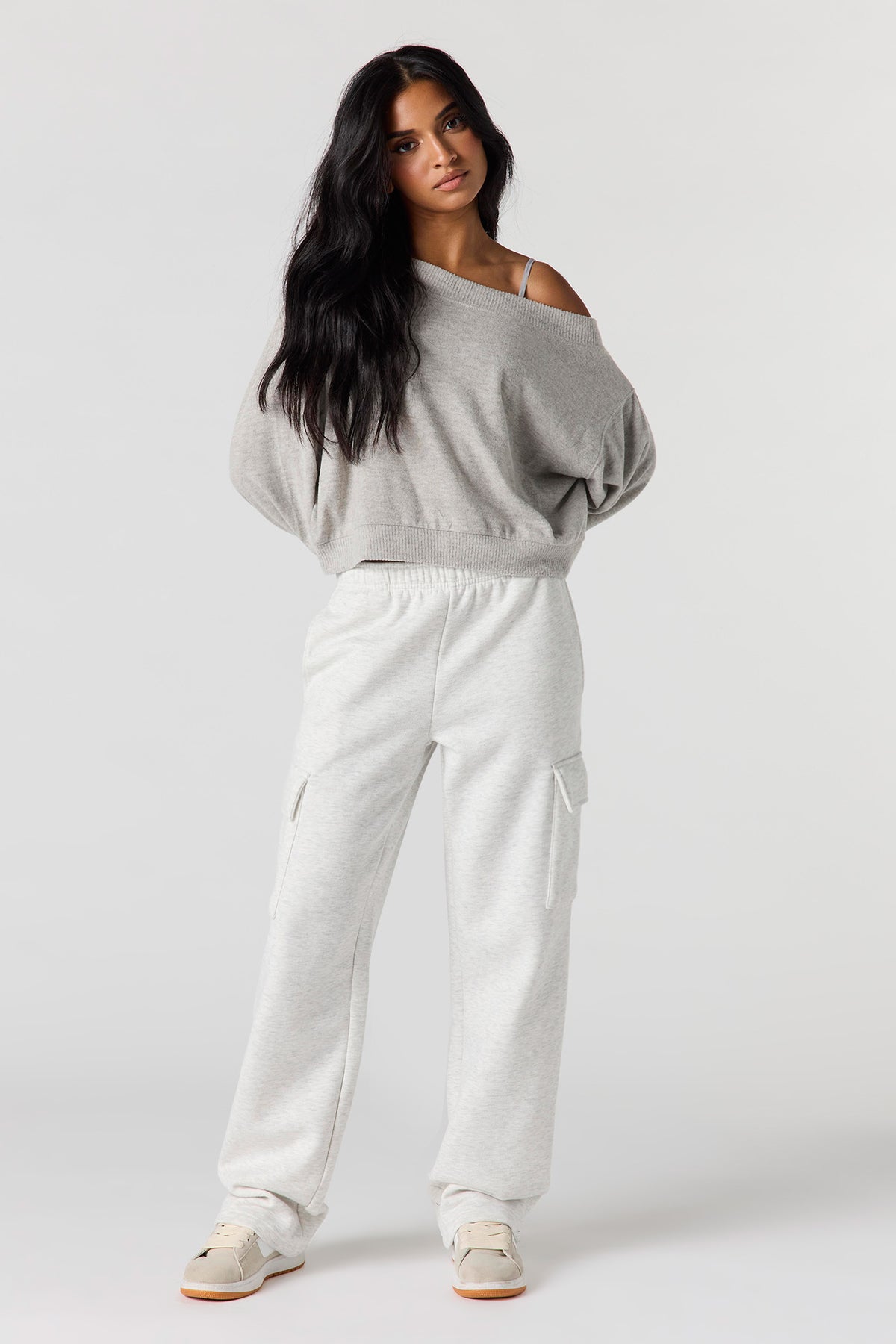 Pantalon d'entraînement cargo en molleton