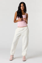 Jogger en molleton