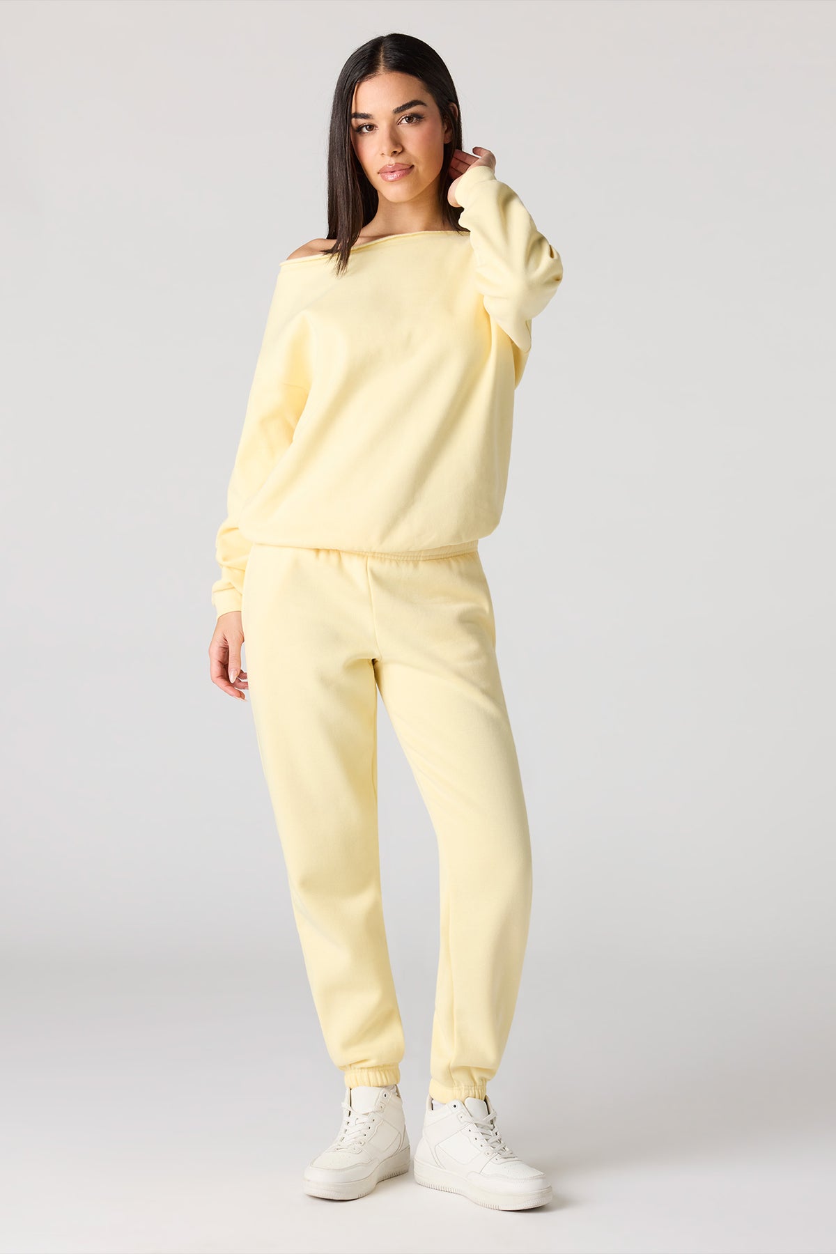 Jogger en molleton