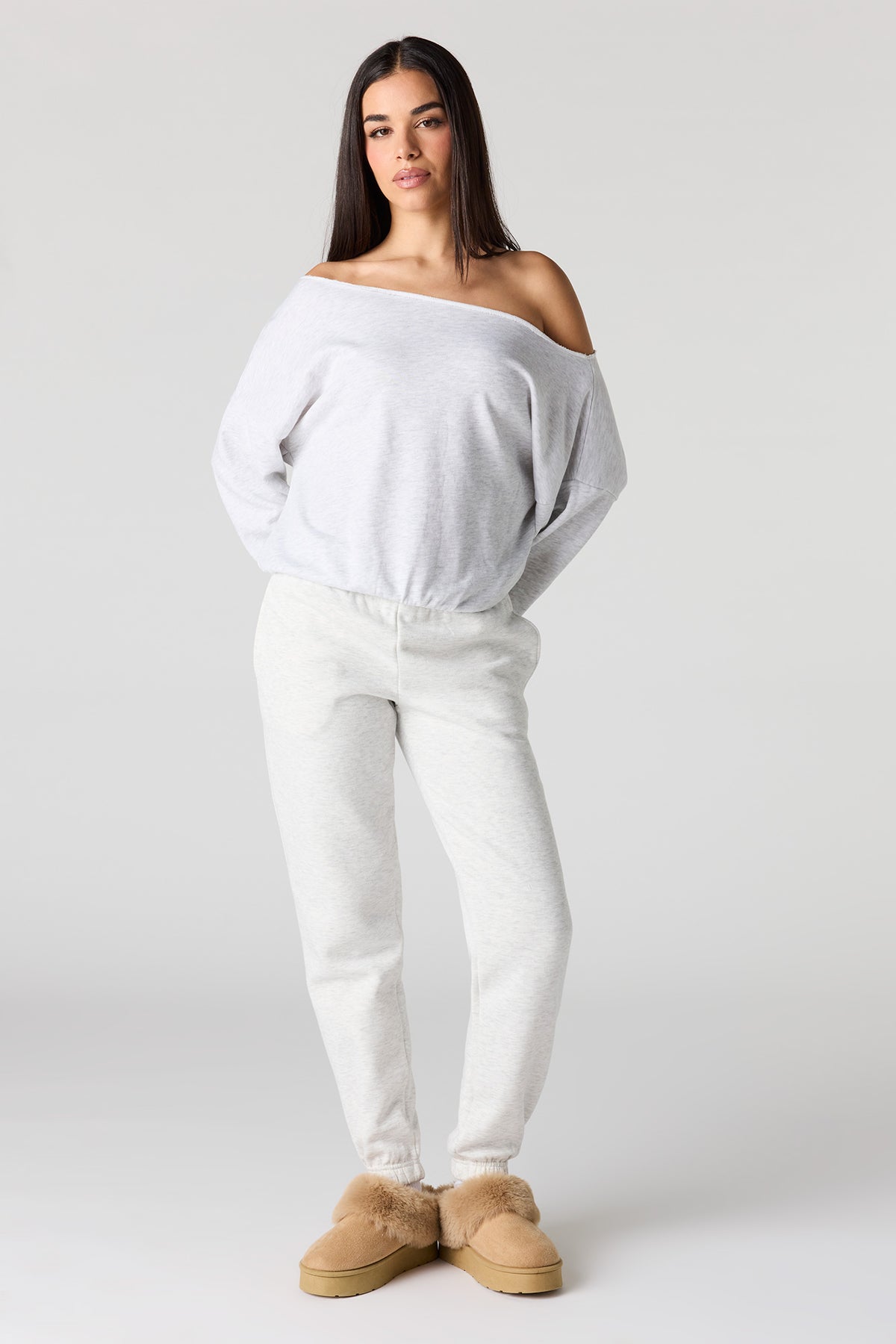 Classic Fleece Jogger - Heather Grey