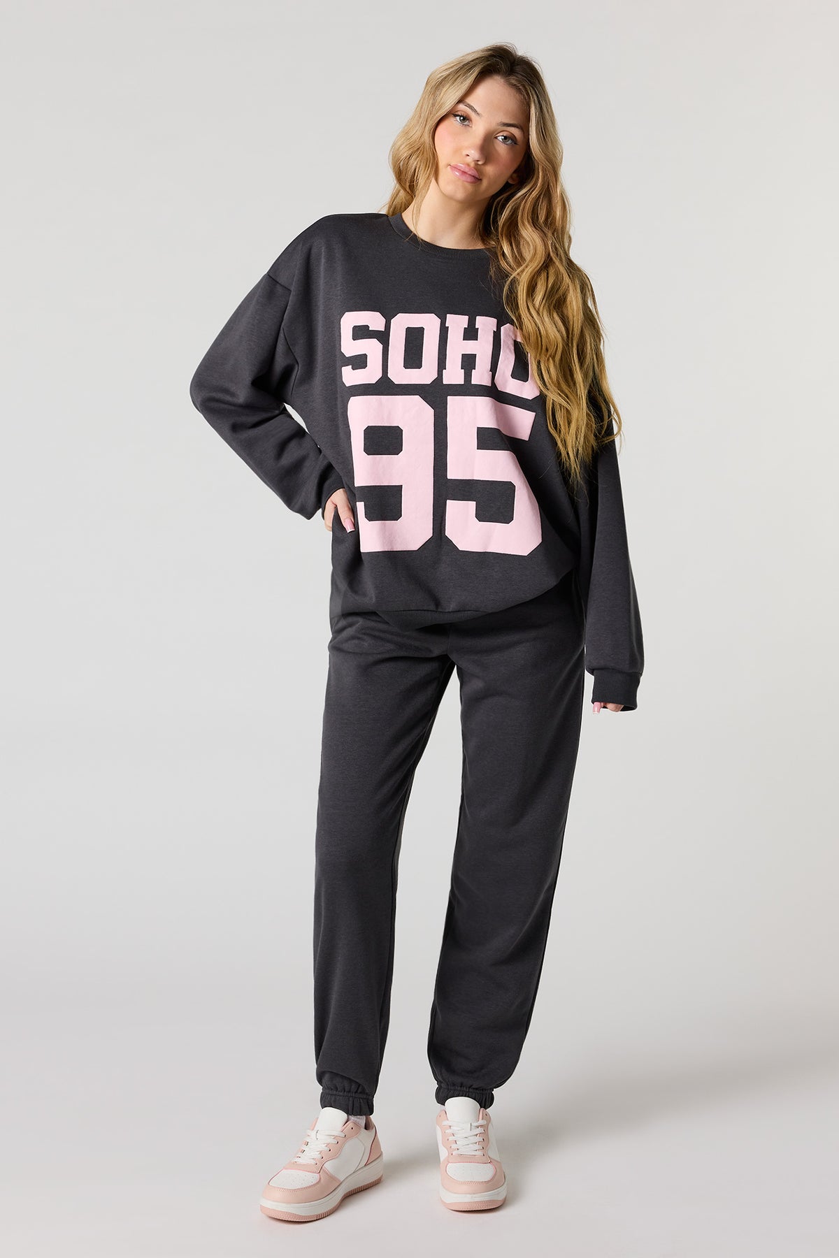 Jogger en molleton