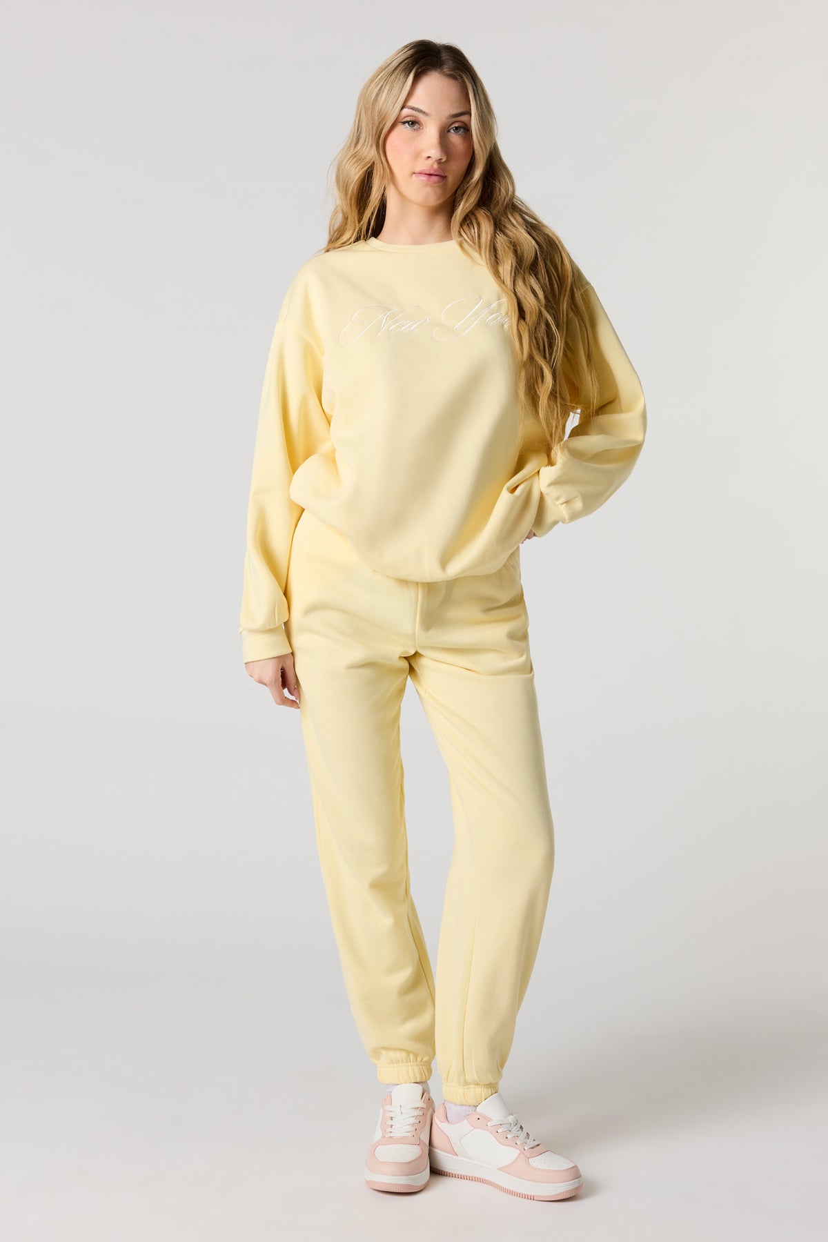 Jogger en molleton
