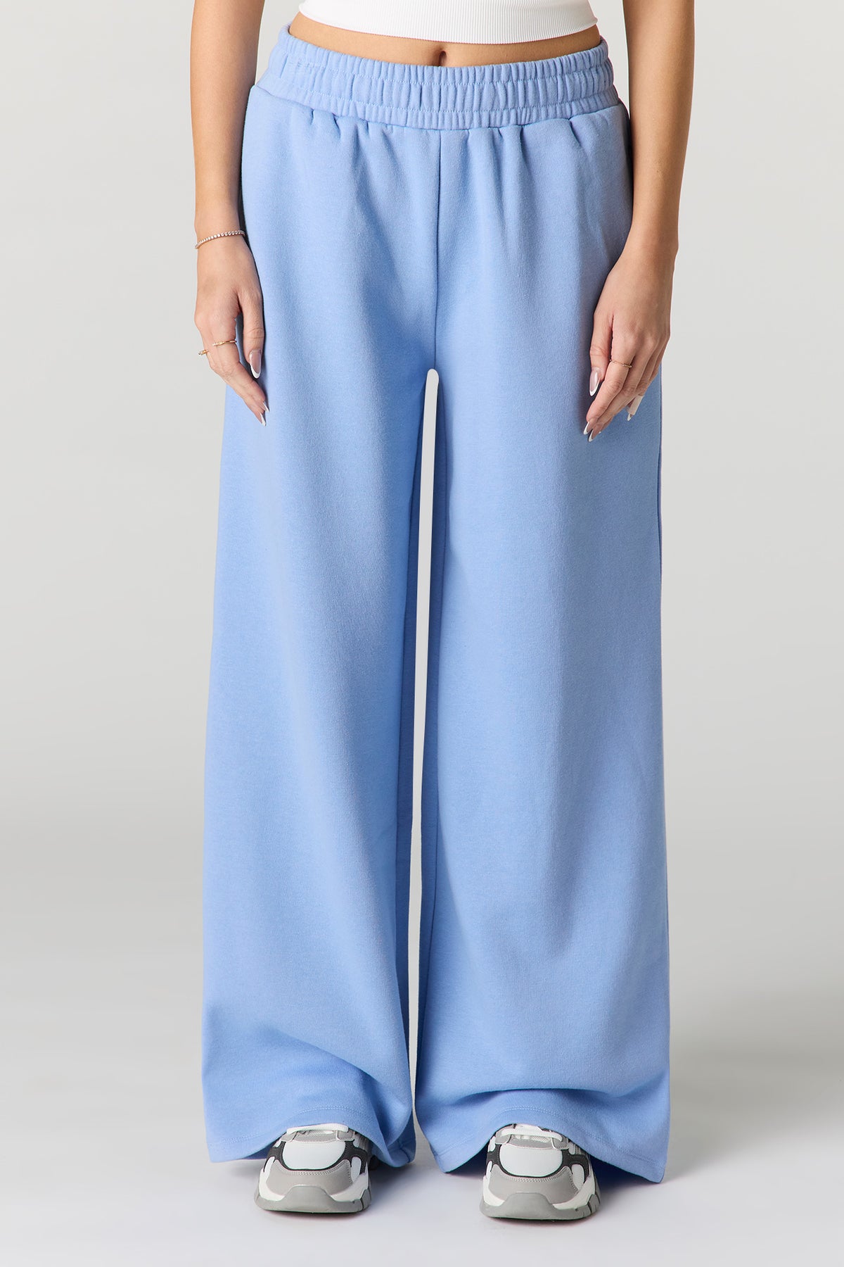 Vue alternative 2. Pantalon en molleton à jambe large