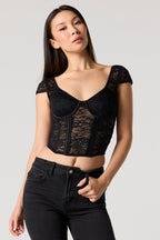 Lace Corset Top