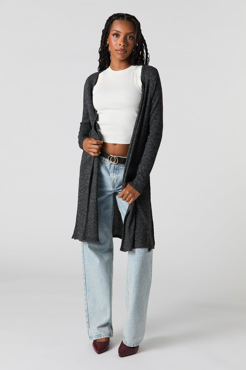 Knit Slit Cardigan